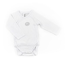 Body basique blanc 6 mois modèle croisé - Bamboom ★