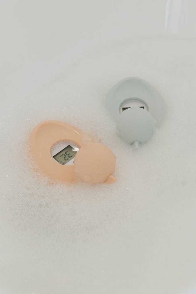 Thermomètre de Bain Duckling Rose tendre - Bamboom ★