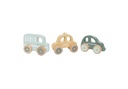 Trio de voitures en bois - Jollein ★