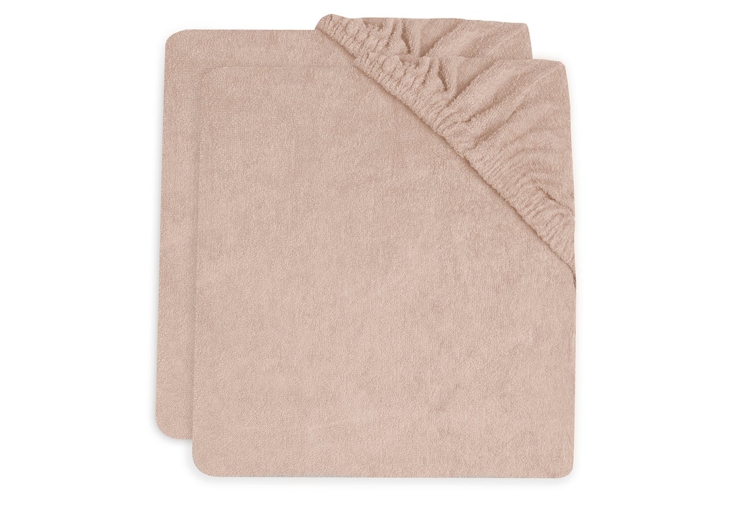 Duo de housses de coussin à langer en éponge Wild Rose 50 x 70 cm - Jollein ★