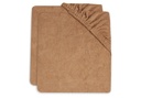 Duo de housses de coussin à langer en éponge Biscuit 50 x 70 cm - Jollein ★