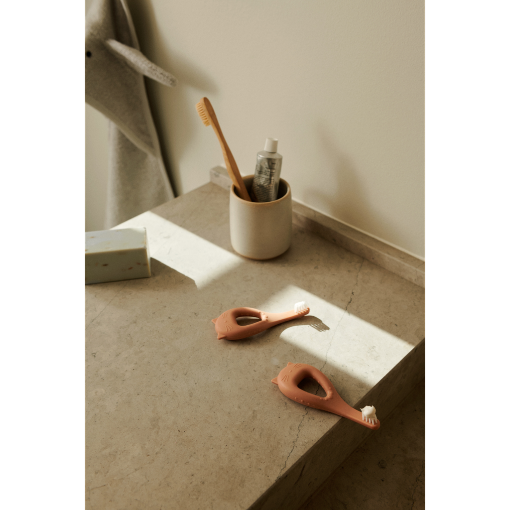 Duo de brosses à dents Janelle Tuscany Rose - Liewood ★