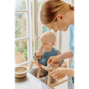 Assortiment de 4 cuillères d'apprentissage bébé Whale blue - Liewood ★