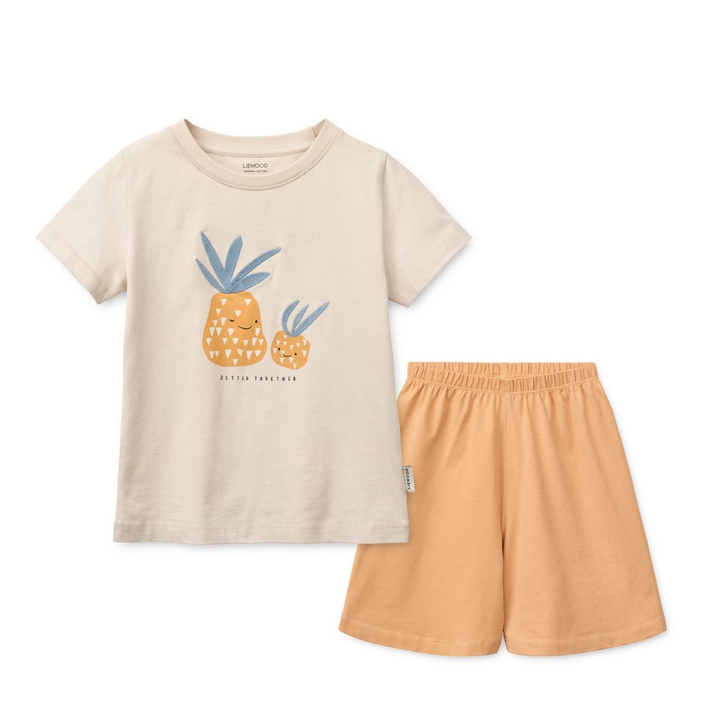 Ensemble Ilford Pineapple Light apricot mix - Liewood ★