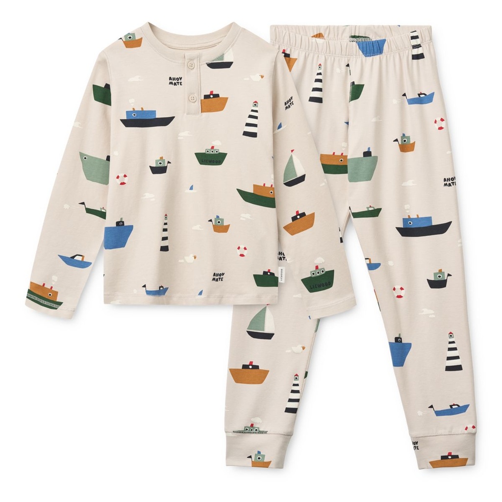 Pyjama Wilhelm Sailing Sandy - Liewood ★