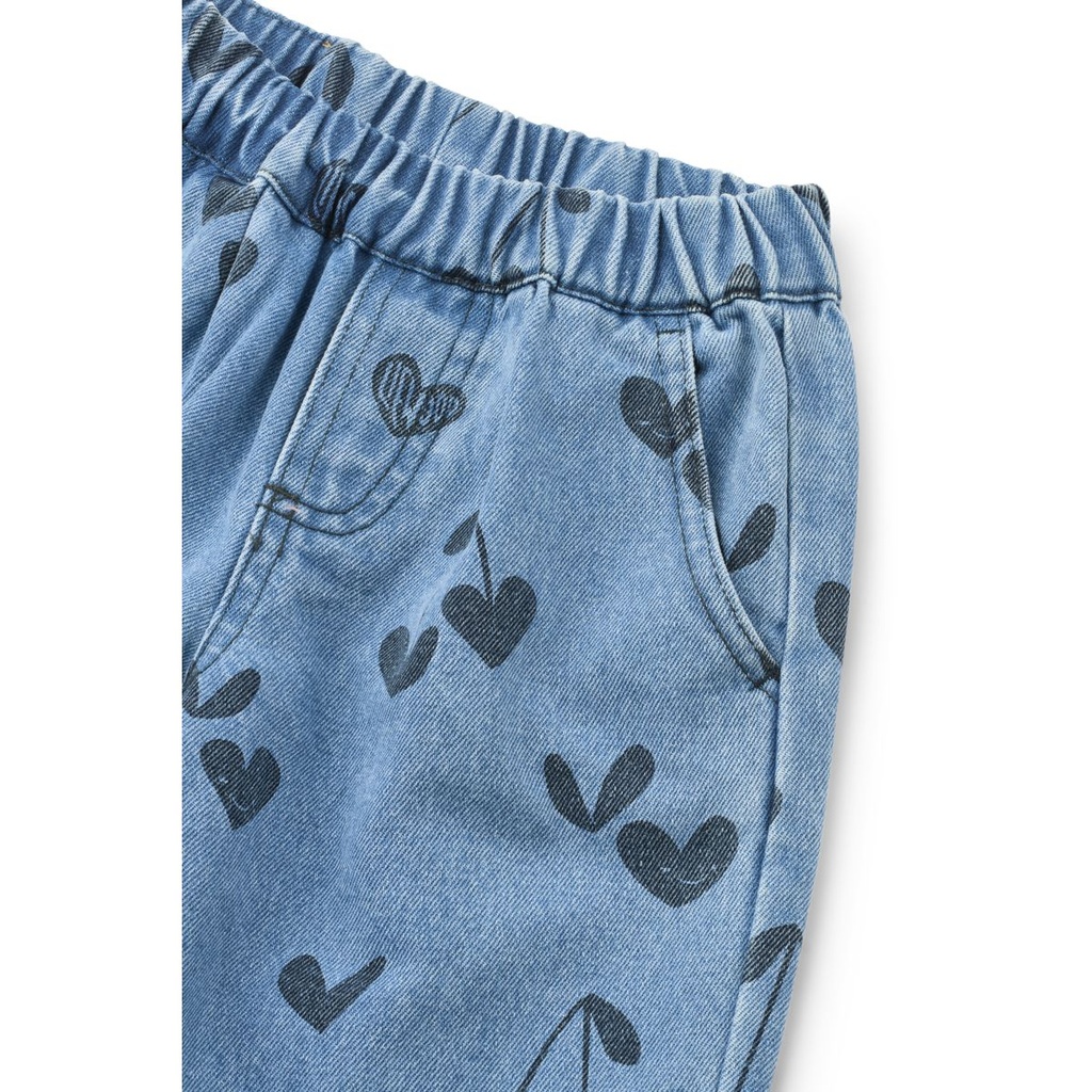 Jeans Borris Printed Denim Pants Sweethearts - Liewood ★