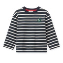 T-shirt LS Tyler Classic Navy Crème de la Crème - Liewood ★