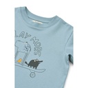 T-shirt ML Francis Play Beach Blue - Liewood ★