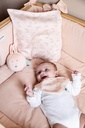 Trio de bavoirs bandana Rosy Rabbits - Trixie ★