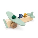 Avion en bois Animaux - Trixie ★