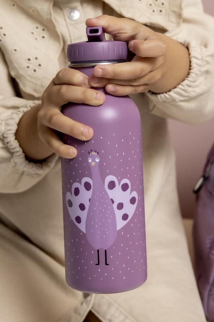 Gourde 500 ml Mrs. Peacock - Trixie ★