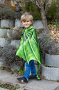Ailes de dragon vertes en tissu avec masque - Great Pretenders ★