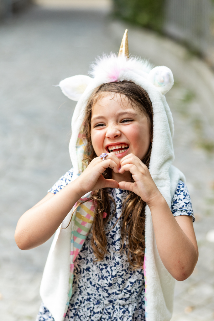 Gilet avec capuche de licorne - Great Pretenders ★