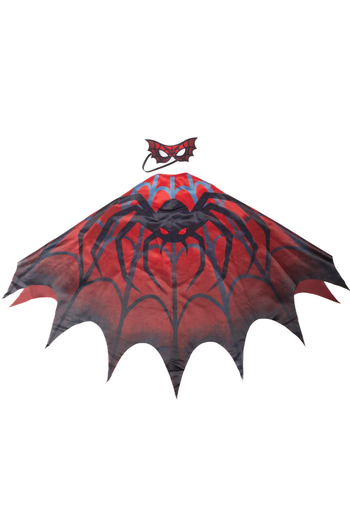 Cape en tissu super-héros araignée - Great Pretenders ★