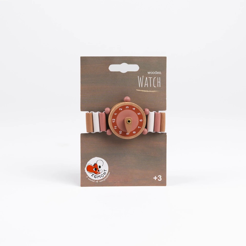 Montre en bois Emma Rose - Egmont Toys ★