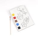 Assortiment de 9 magnets à peindre - Egmont Toys ★