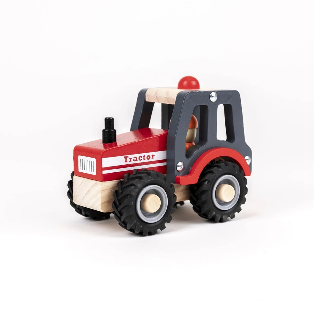 Tracteur en bois - Egmont Toys ★