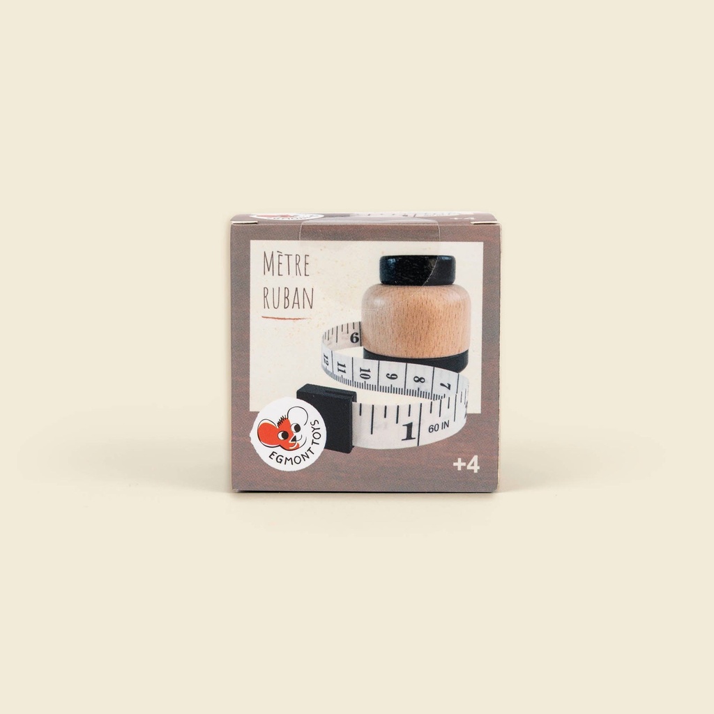 Mètre ruban en bois - Egmont Toys ★