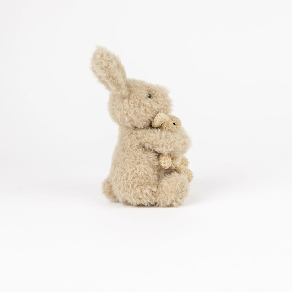 Peluche Emile le Lapin avec son bébé - Egmont Toys ★