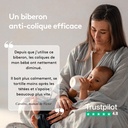 Biberon Anti-colique En Silicone BibRond 150ml Collection Liberty Johanna Louise Sand - Elhée ★