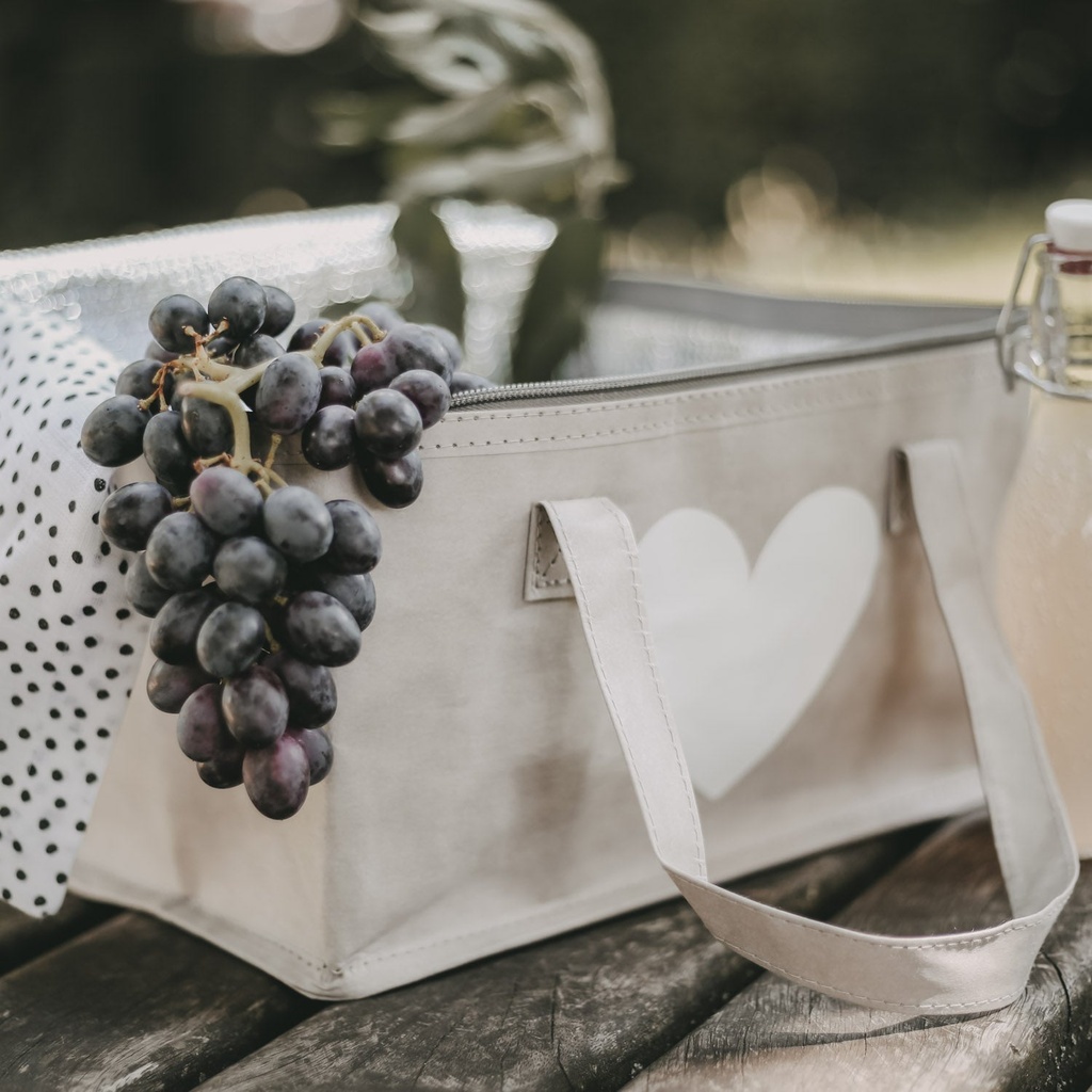 Sac isotherme gris Cœur - Eulenschnitt ★