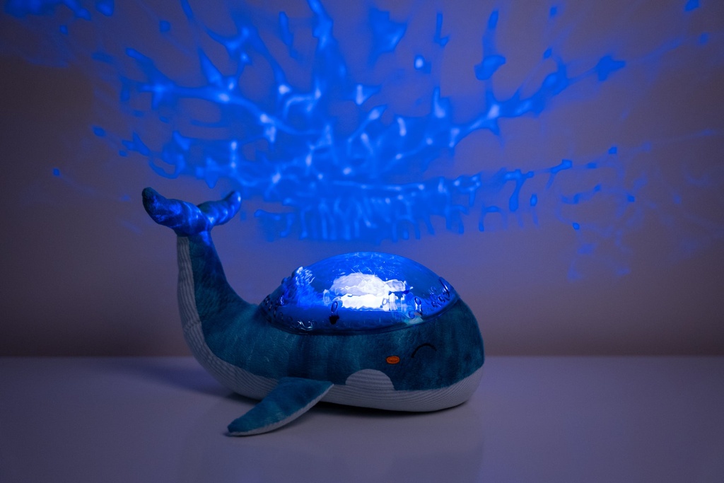 Veilleuse baleine Tranquil Whale Blue - Cloud B ★