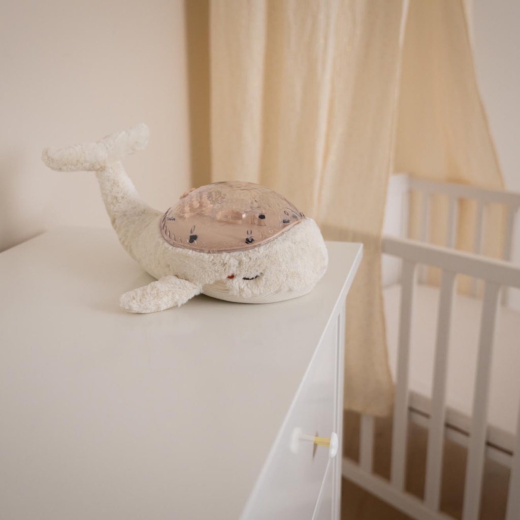 Veilleuse baleine Tranquil Whale White - Cloud B ★