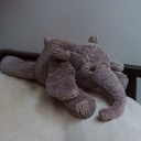George Peluche rechargeable avec battements de cœur Éléphant Gris - Flow Amsterdam ★