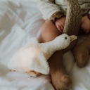 Veilleuse en peluche Liva Beige - Flow Amsterdam ★