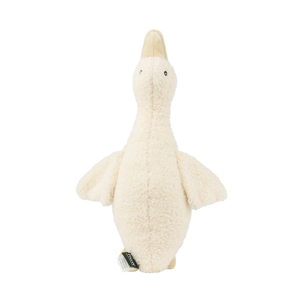 Liva Peluche réconfortante rechargeable avec battements de cœur Oie Beige - Flow Amsterdam ★