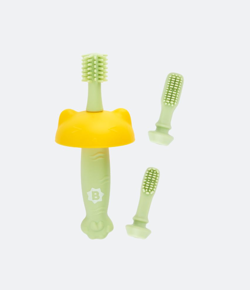 Brosse à dents évolutive en silicone - Badabulle ★