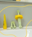 Brosse à dents évolutive en silicone - Badabulle ★