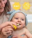 Brosse à dents évolutive en silicone - Badabulle ★