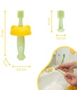 Brosse à dents évolutive en silicone - Badabulle ★