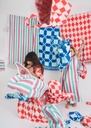 Sac Adventure Pastel Stripe Rose Lila Vert - Jera Mini ★