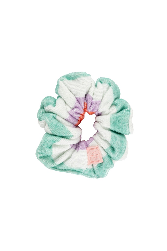 Chouchou Pastel Stripe Rose Lila Vert - Jera Mini ★