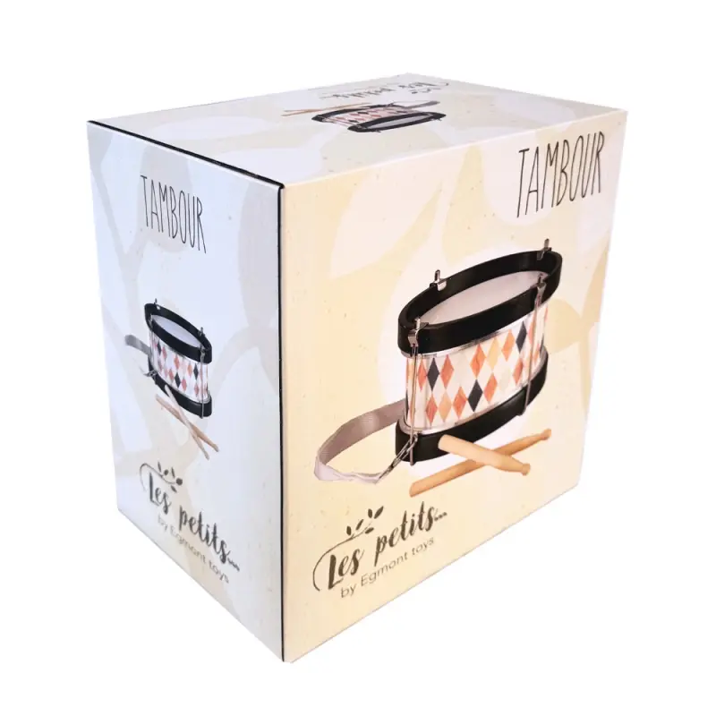Egmont Toys.Tambour en bois Ecru 2.webp