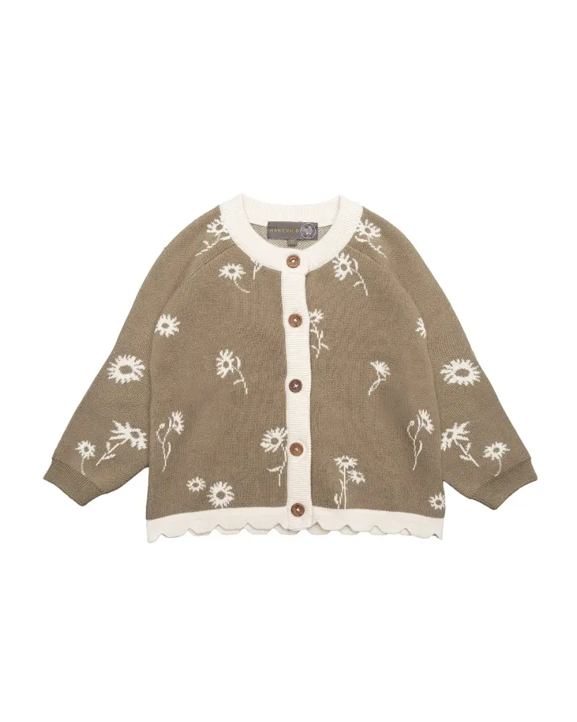 Alva cardigan coriander - Hänevild