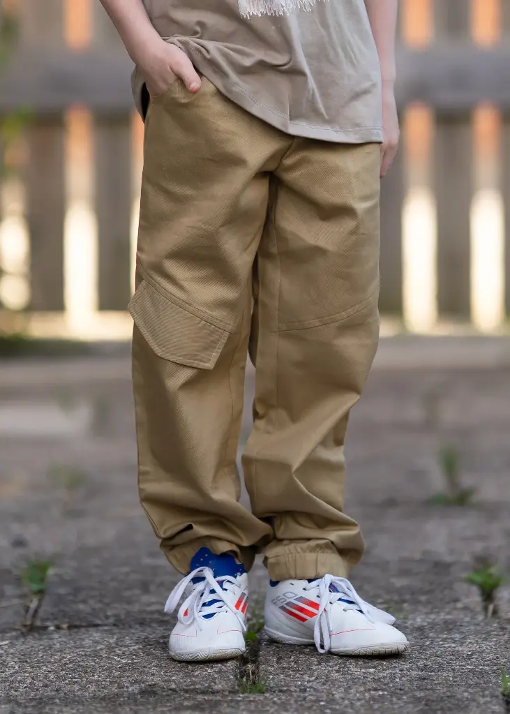 Pantalon Mads Cream - Hänevild (86-92)