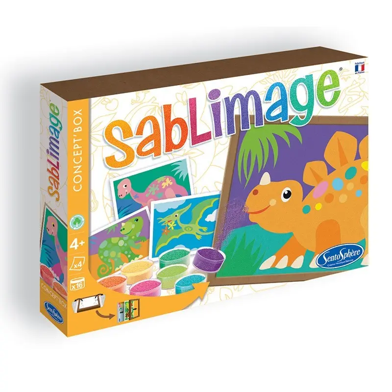 Sablimage Concept'Box Dinosaures - SentoSphère