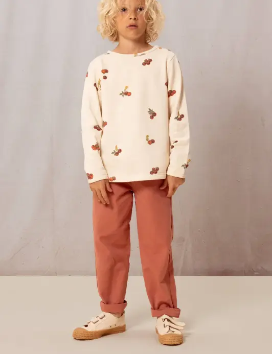 Pantalon Serge Terracotta - Studio Bohème