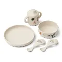 Set de vaisselle en silicone Sea Creature - Liste de naissance de Marine Falmagne et Gabin Vranckx