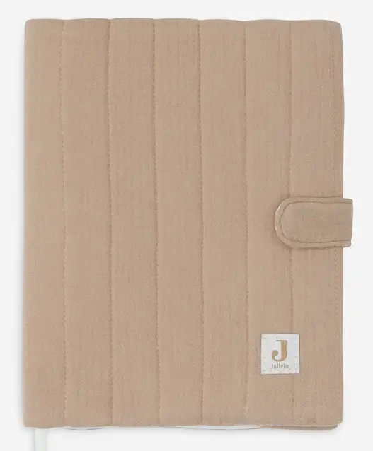 [JOLPROTEGECARNETBISCUIT] Protège carnet de santé Biscuit - Jollein