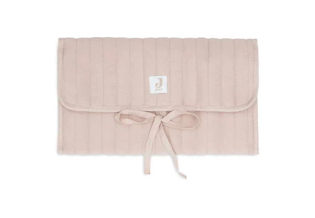 Tapis à langer nomade Gaze de coton Wild Rose - Jollein