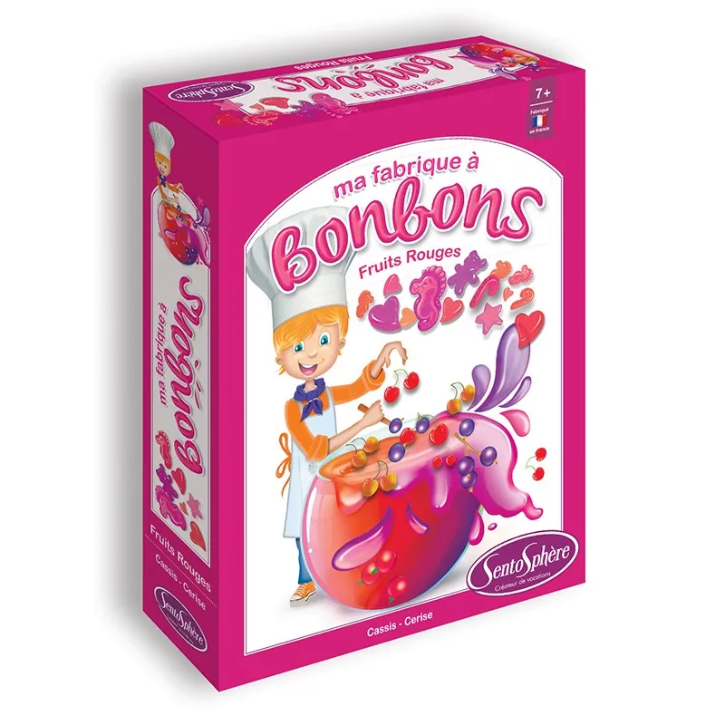 Ma Mini Fabrique à Bonbons – Candy Making Kit Red Berries - Sentosphère