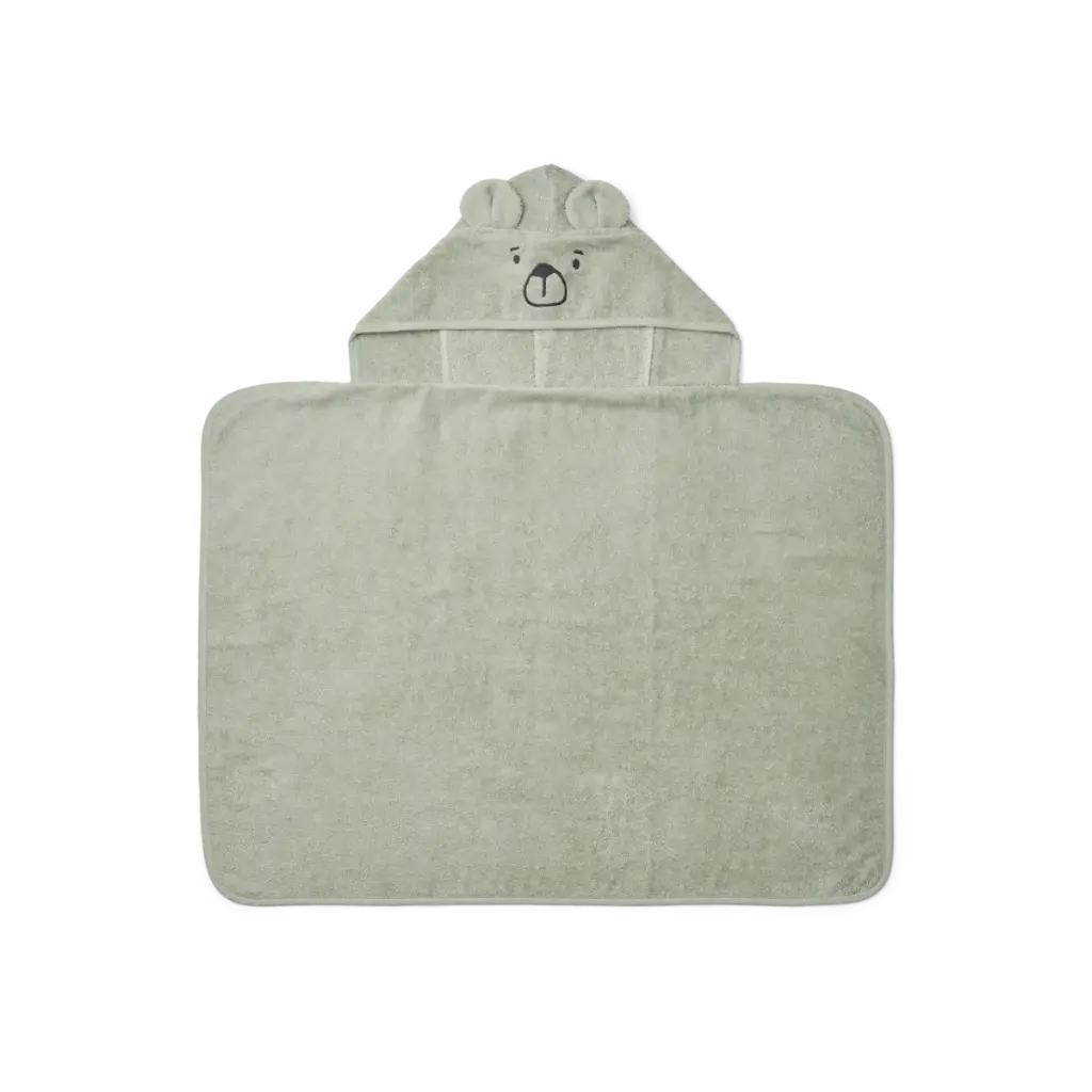 Cape de bain Bear Dove Blue - Liste de naissance de Marine Falmagne et Gabin Vranckx
