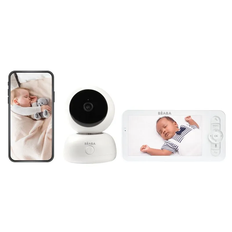 Ecoute bébé vidéo Zen Premium 2 Blanc - Béaba