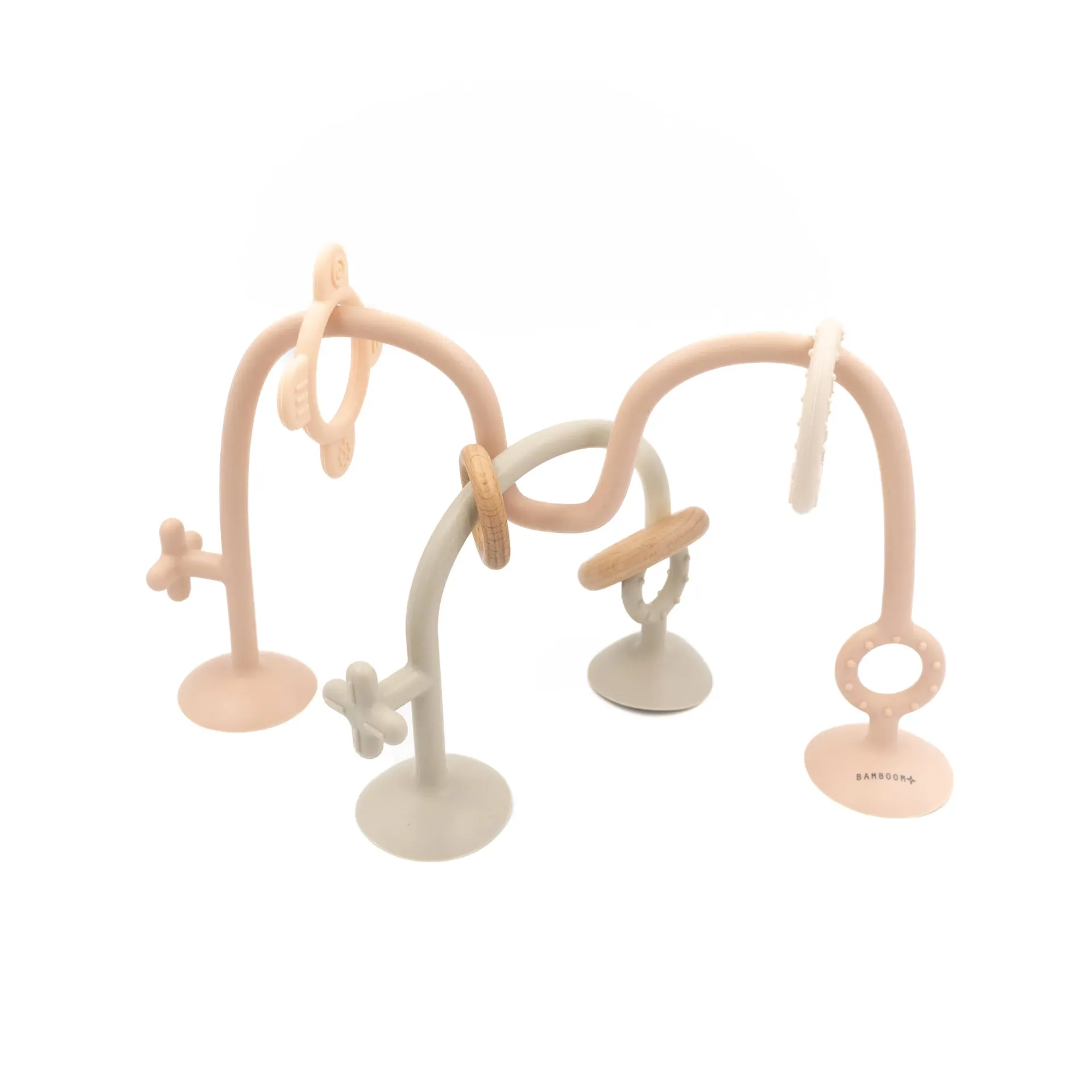 Jeu à ventouses Rose tendre - Bamboom