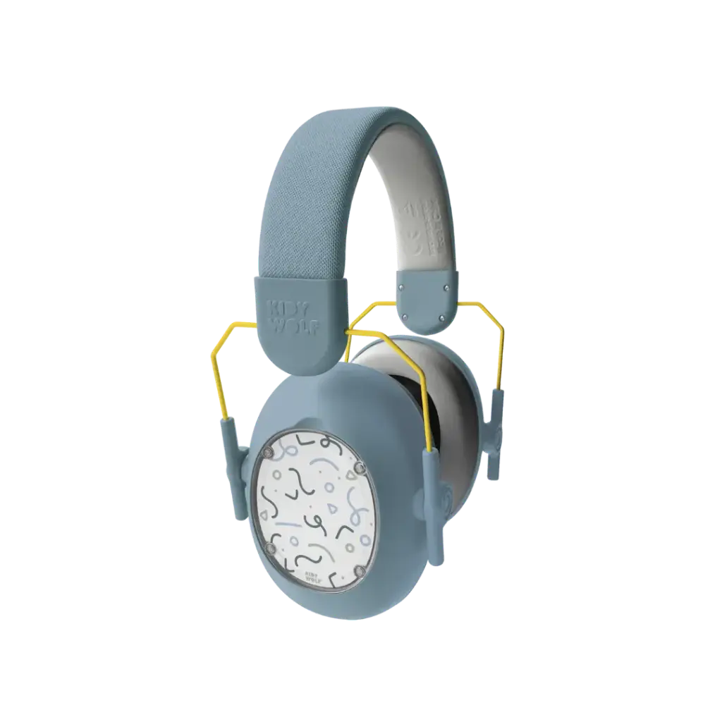 Casque anti bruit bleu - Kidywolf