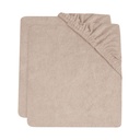 Duo de housses de coussin à langer en éponge Wild Rose 50 x 70 cm - Jollein